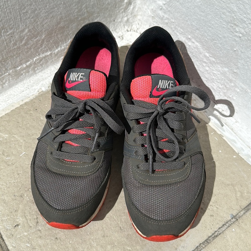 Gray and Pink Nike Sneakers 7